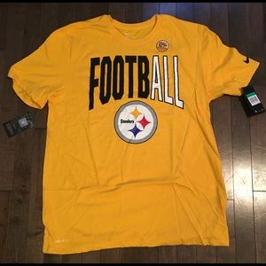Nike Pittsburgh Steelers Dri-Fit Cotton T-Shirt